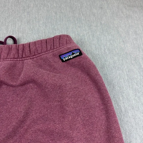 Patagonia Pants Womens Medium Red Fitz Roy Icon Uprisal Sweatpants Fleece 26067 - Picture 14 of 16